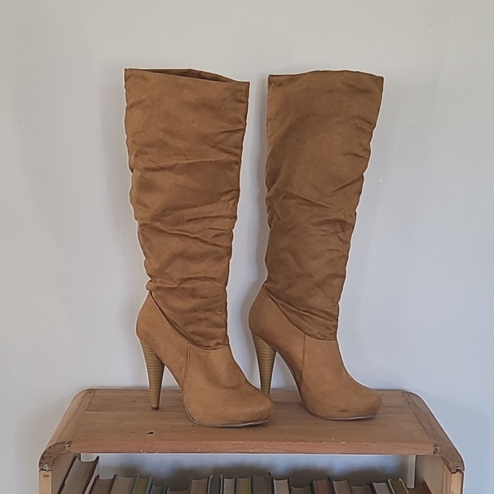 Michael Antonio Faux Suede Boots 8.5